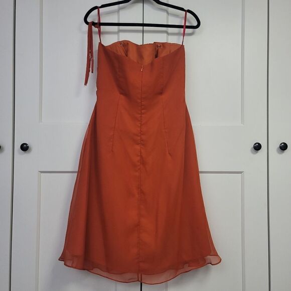Impression BRIDAL formal rust dress, size 14 - Picture 13 of 13